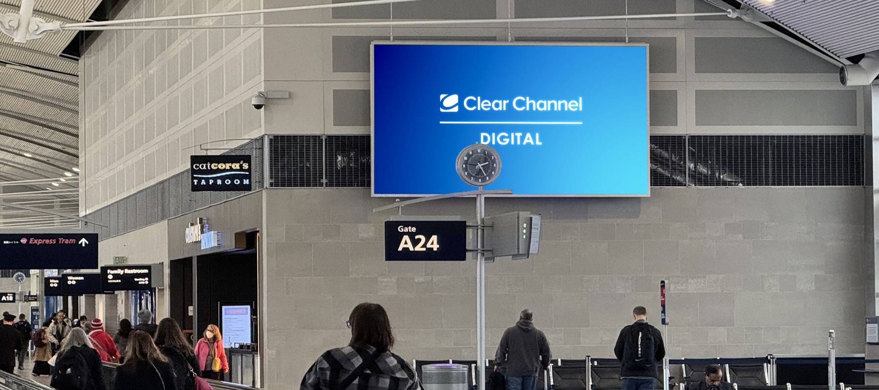 Clear Channel Outdoor wins contract to enhance digital advertising at Detroit metropolitan airport
